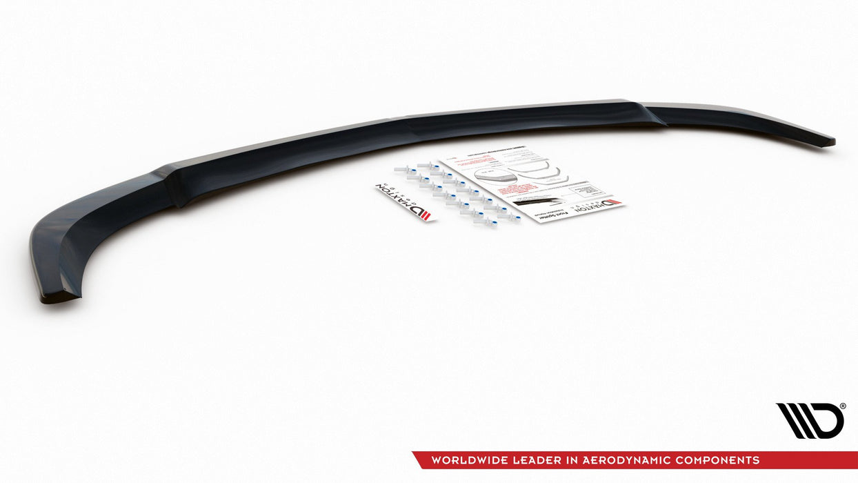 Maxton Design Front Splitter V.3 Mercedes-Benz C Coupe / Sedan / Estate  AMG-Line C204 / W204 Facelift / S204 Facelift