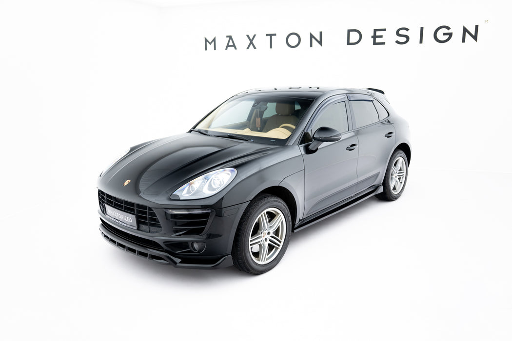 Maxton Design Front Splitter V.3 Porsche Macan Mk1