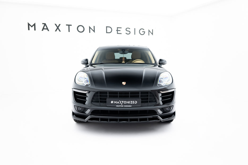 Maxton Design Front Splitter V.3 Porsche Macan Mk1