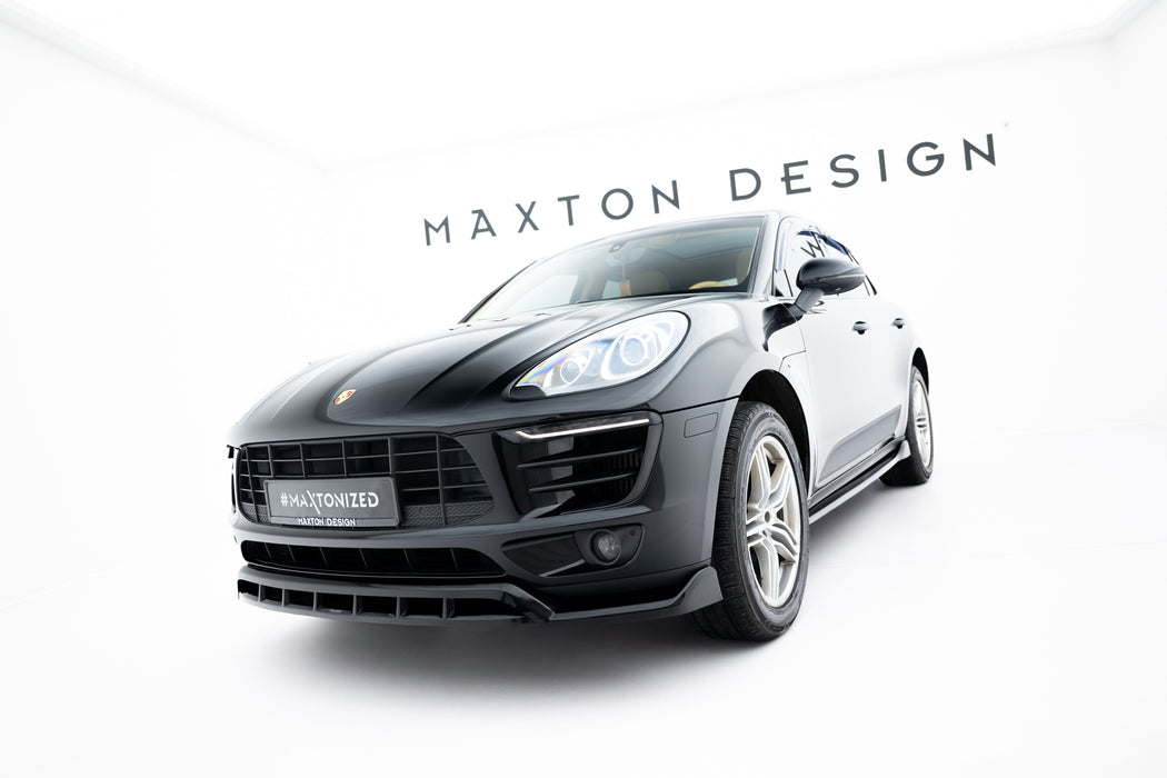 Maxton Design Front Splitter V.3 Porsche Macan Mk1