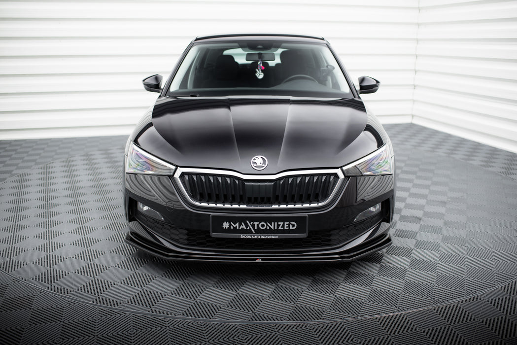 Maxton Design Front Splitter V.3 Skoda Scala