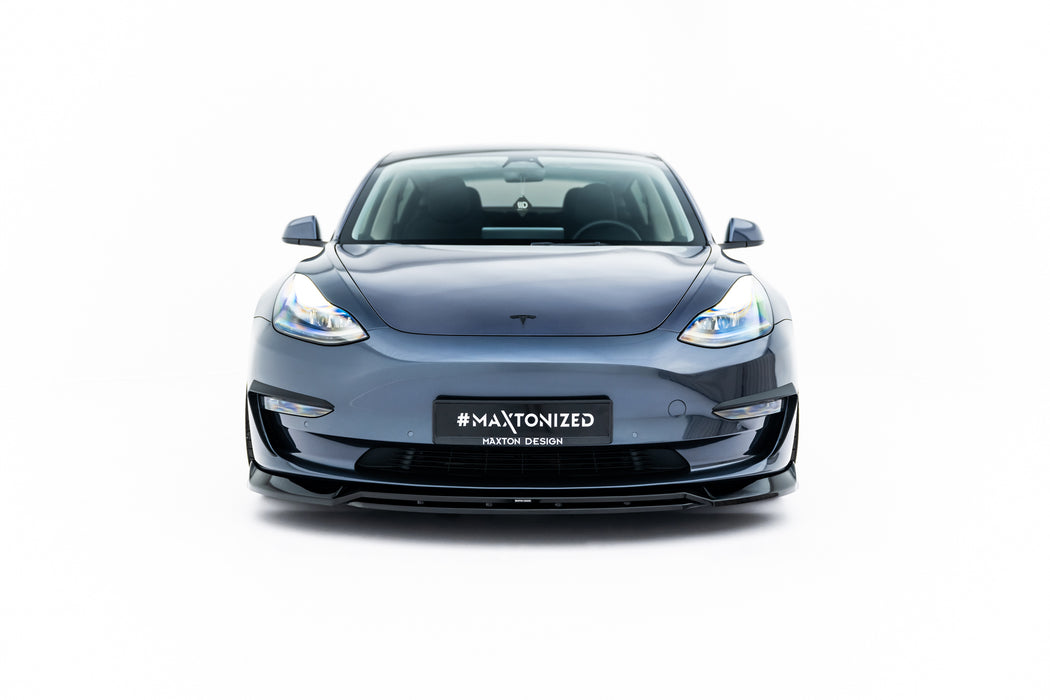 Maxton Design Front Splitter V.3 Tesla Model 3