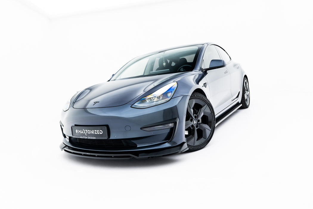 Maxton Design Front Splitter V.3 Tesla Model 3