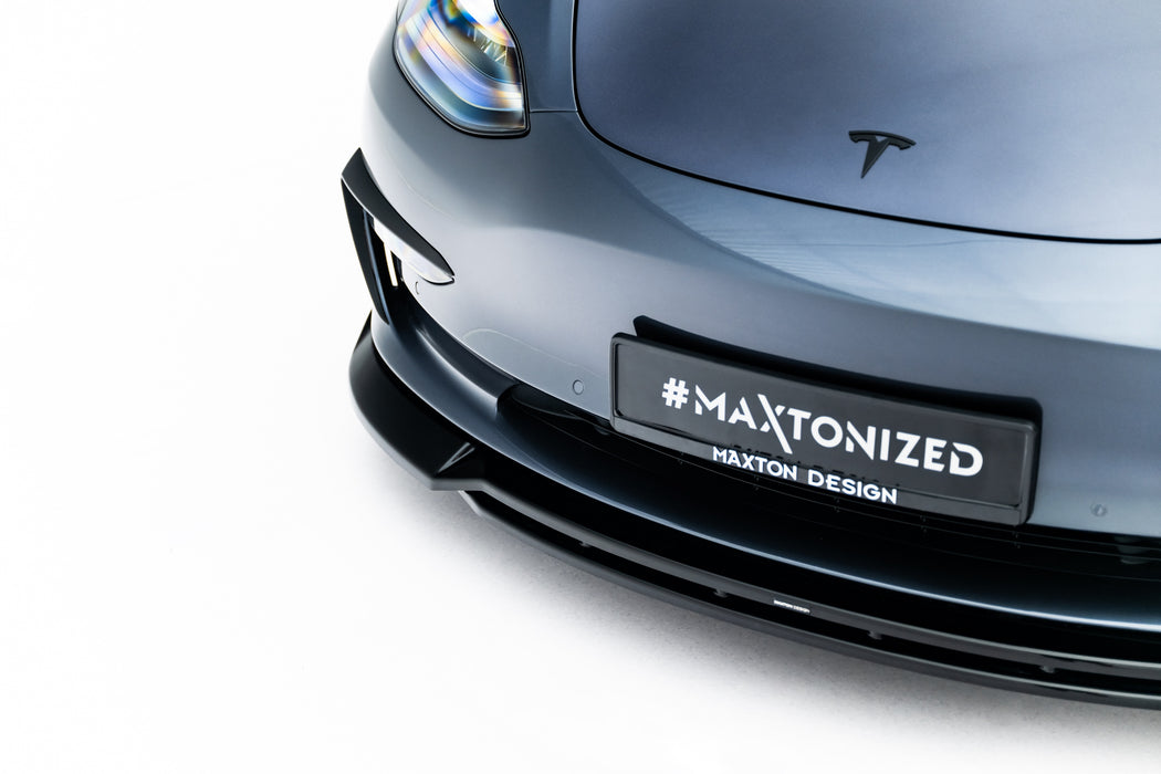 Maxton Design Front Splitter V.3 Tesla Model 3