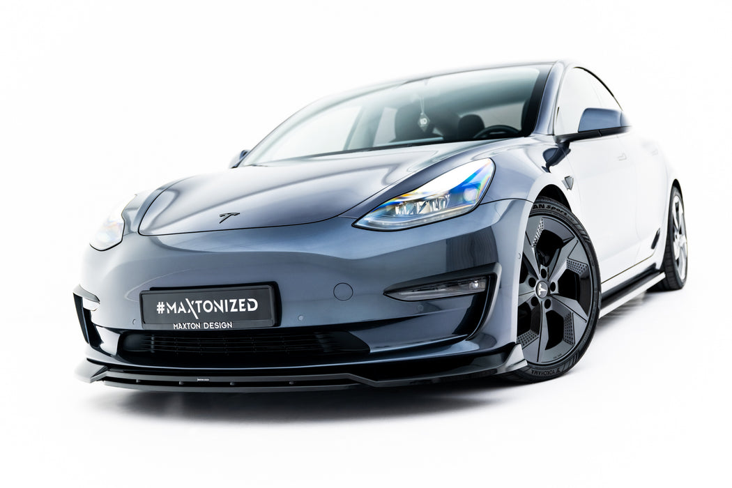Maxton Design Front Splitter V.3 Tesla Model 3