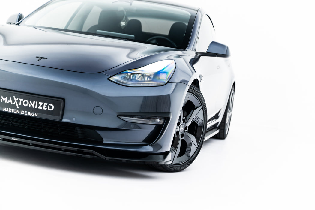 Maxton Design Front Splitter V.3 Tesla Model 3