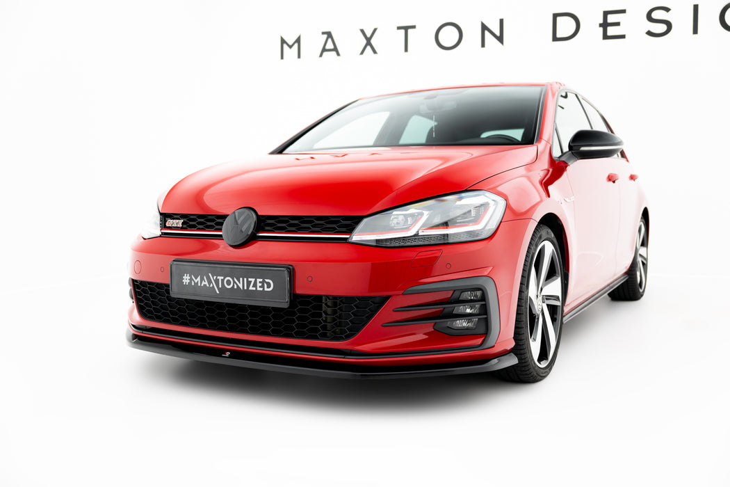 Maxton Design Front Splitter V.3 Volkswagen Golf GTI Mk7 Facelift