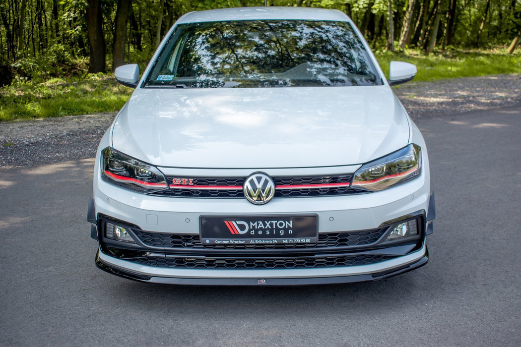 Maxton Design Front Splitter V.3 Volkswagen Polo GTI / R-line Mk6