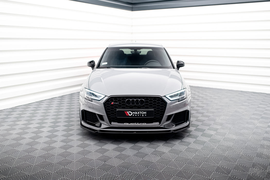 Maxton Design Front Splitter V.4 Audi RS3 8V FL Sportback