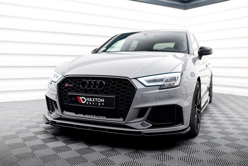 Maxton Design Front Splitter V.4 Audi RS3 8V FL Sportback