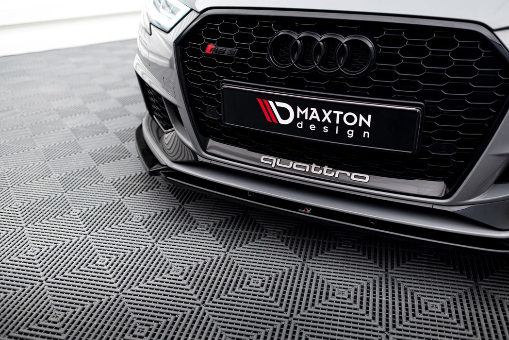 Maxton Design Front Splitter V.4 Audi RS3 8V FL Sportback