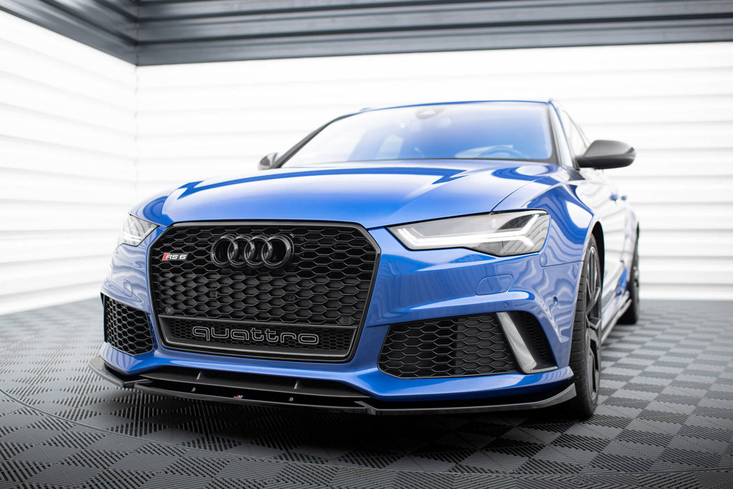 Maxton Design Front Splitter V.4 Audi RS6 C7 / C7 Facelift