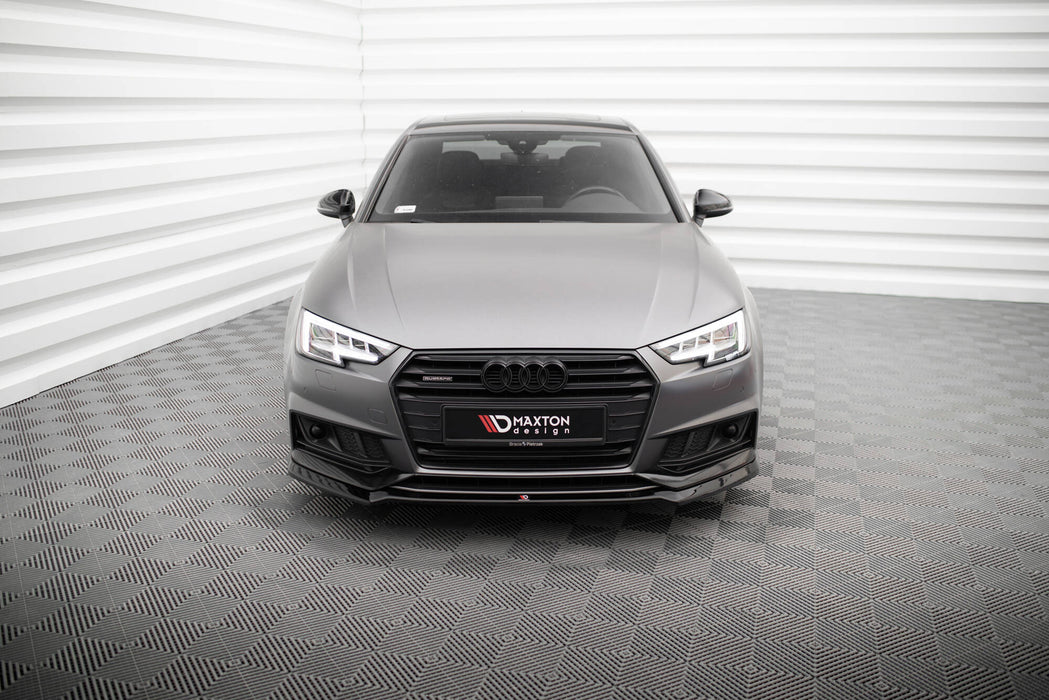 Maxton Design Front Splitter V.4 Audi S4 / A4 S-Line B9