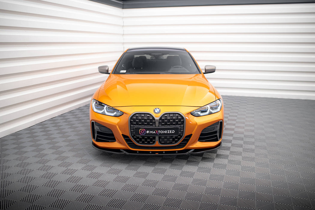 Maxton Design Front Splitter V.4 BMW 4 M-Pack / M440i G22 / G23 / G22 Facelift / G23 Facelift