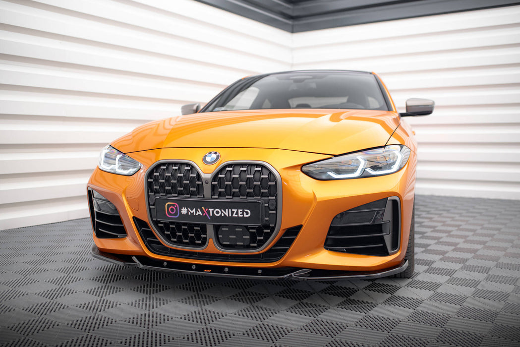 Maxton Design Front Splitter V.4 BMW 4 M-Pack / M440i G22 / G23 / G22 Facelift / G23 Facelift