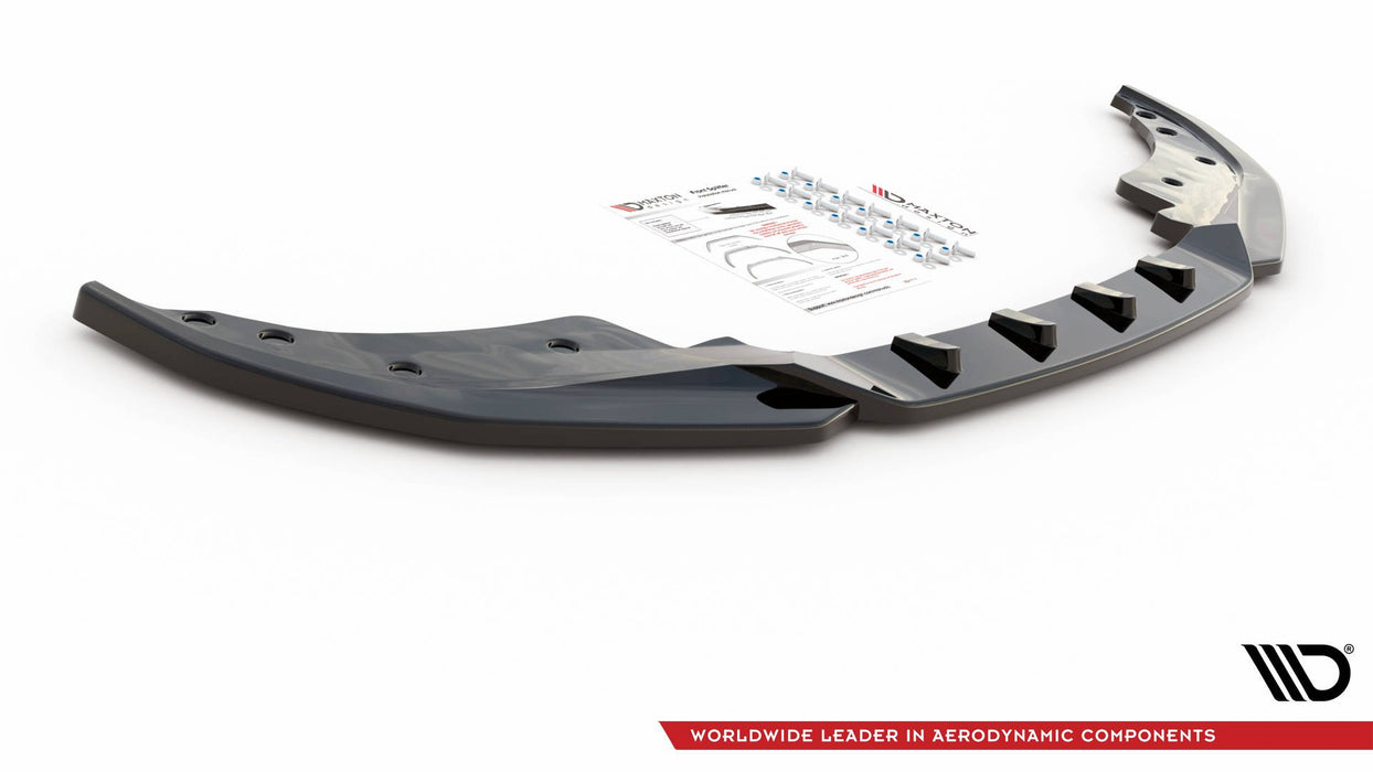 Maxton Design Front Splitter V.4 BMW 4 M-Pack / M440i G22 / G23 / G22 Facelift / G23 Facelift