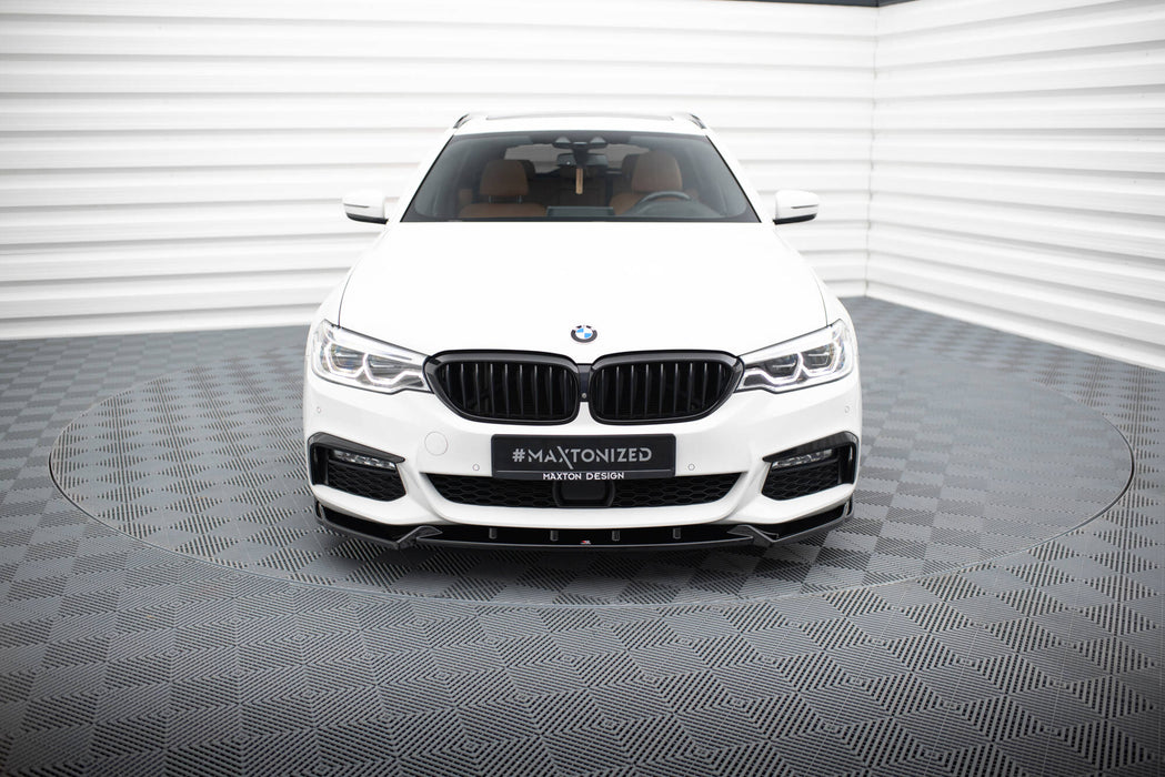 Maxton Design Front Splitter V.4 BMW 5 M-Pack / M550d / M550i G30/ G31 M-Pack
