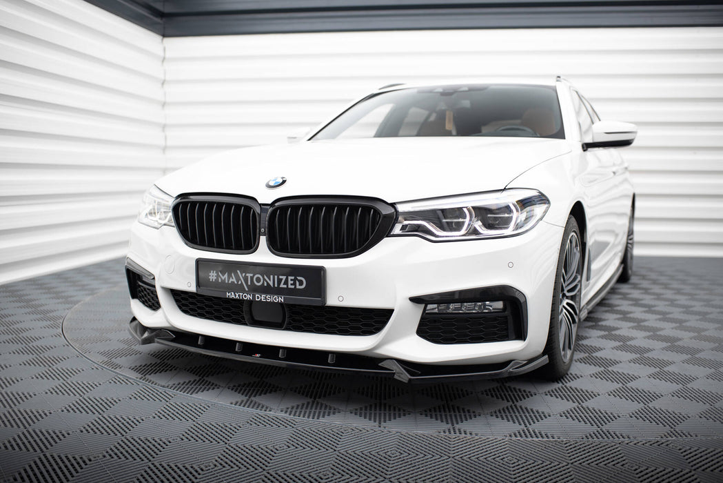 Maxton Design Front Splitter V.4 BMW 5 M-Pack / M550d / M550i G30/ G31 M-Pack