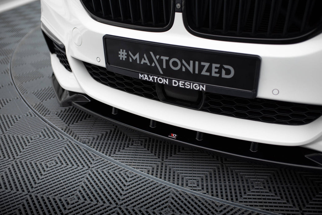 Maxton Design Front Splitter V.4 BMW 5 M-Pack / M550d / M550i G30/ G31 M-Pack