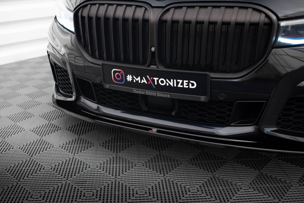 Maxton Design Front Splitter V.4 BMW 7 M-Pack G11 / G12 Facelift