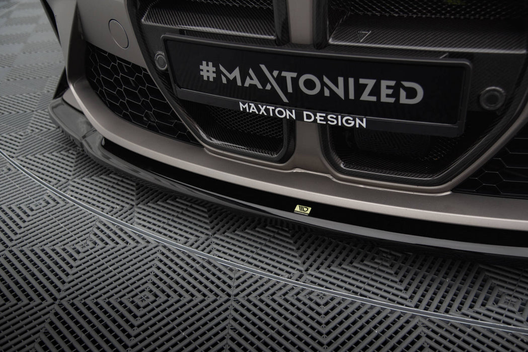 Maxton Design Front Splitter V.4 CSL Look BMW M4 G82 / G82 Facelift