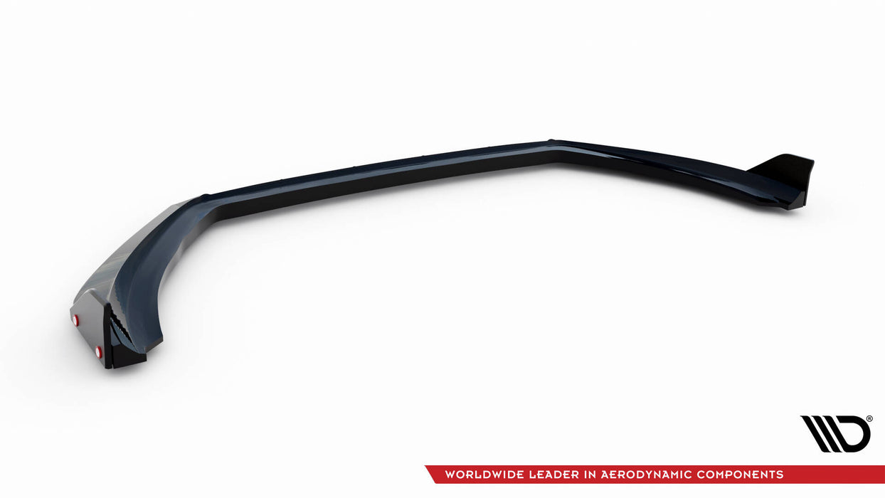 Maxton Design Front Splitter V.4 + Flaps Ford Fiesta ST / ST-line Mk8 Facelift