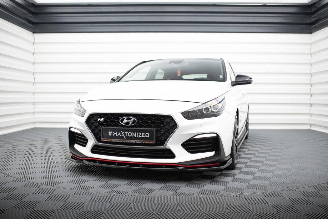 Maxton Design Front Splitter V.4 Hyundai I30 N Mk3 Hatchback/ Fastback