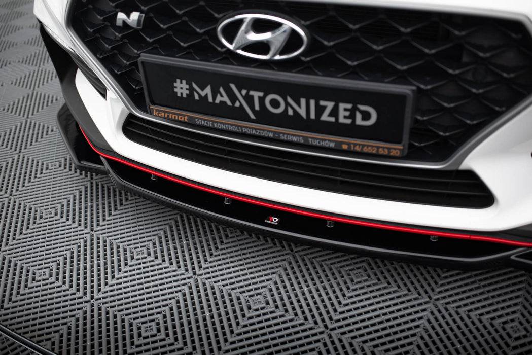Maxton Design Front Splitter V.4 Hyundai I30 N Mk3 Hatchback/ Fastback