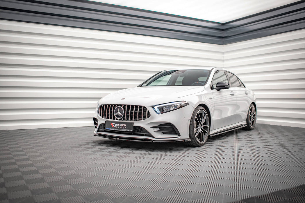 Maxton Design Front Splitter V.4 Mercedes A35 AMG / AMG-Line W177
