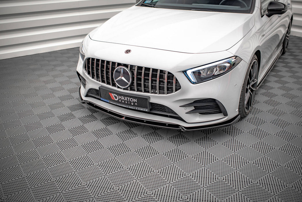 Maxton Design Front Splitter V.4 Mercedes A35 AMG / AMG-Line W177