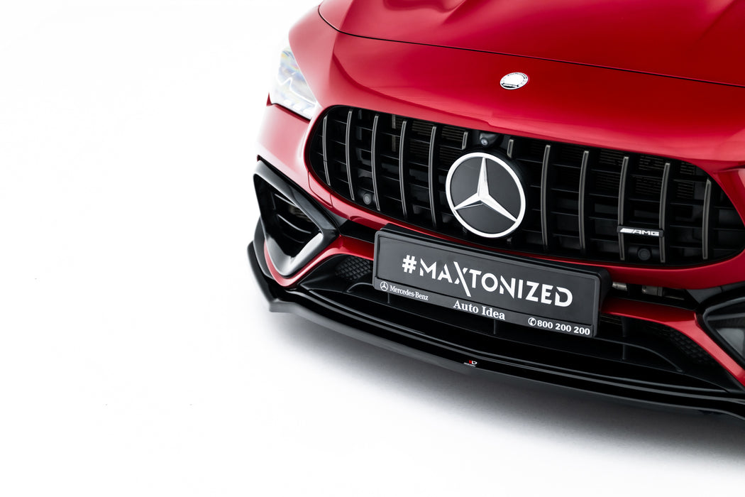 Maxton Design Front Splitter V.4 Mercedes-AMG CLA 45 Aero C118