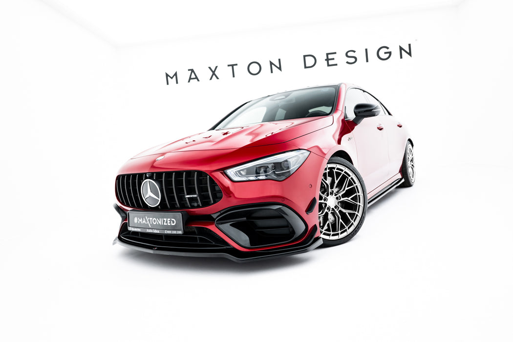 Maxton Design Front Splitter V.4 Mercedes-AMG CLA 45 Aero C118