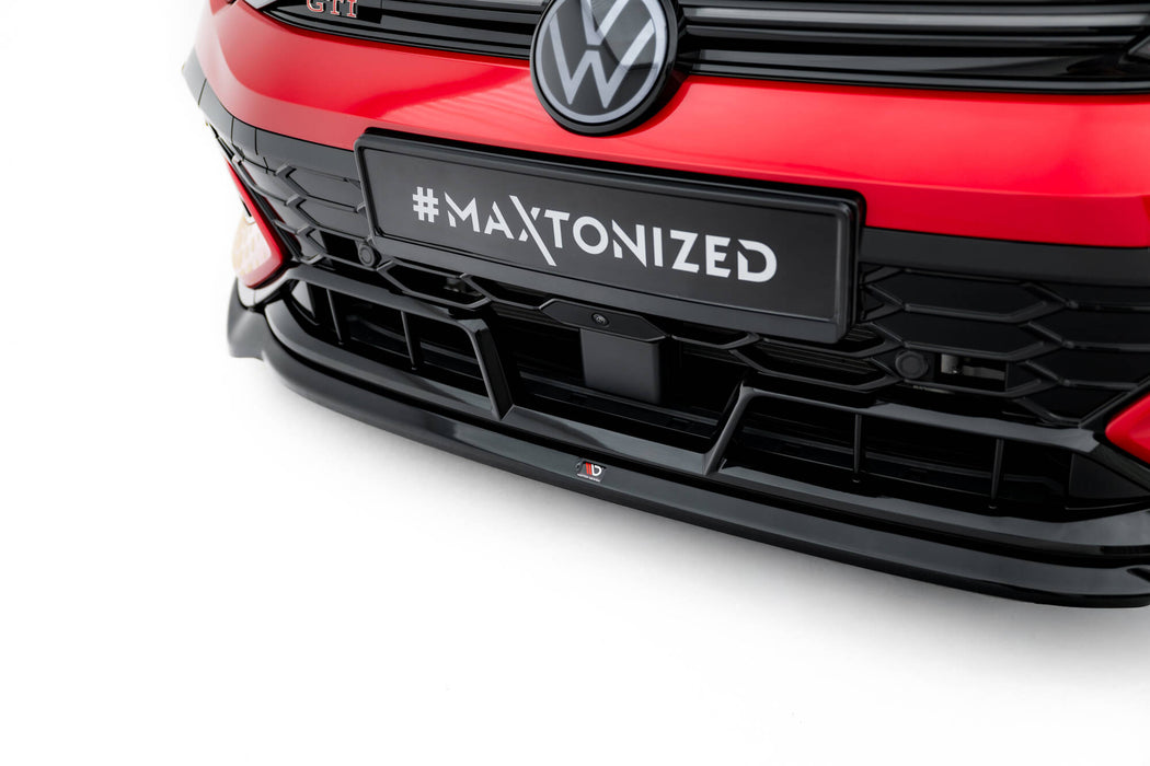 Maxton Design Front Splitter V.4 Volkswagen Golf GTI Clubsport Mk8 Facelift