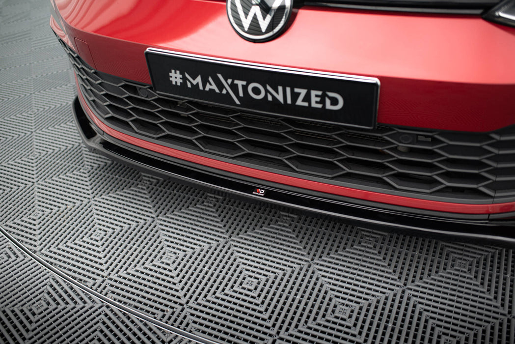 Maxton Design Front Splitter V.4 Volkswagen Golf GTI / GTE / GTD / R-Line Mk8