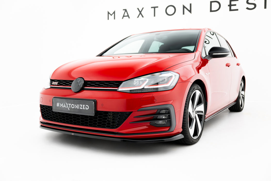 Maxton Design Front Splitter V.4 Volkswagen Golf GTI Mk7 Facelift