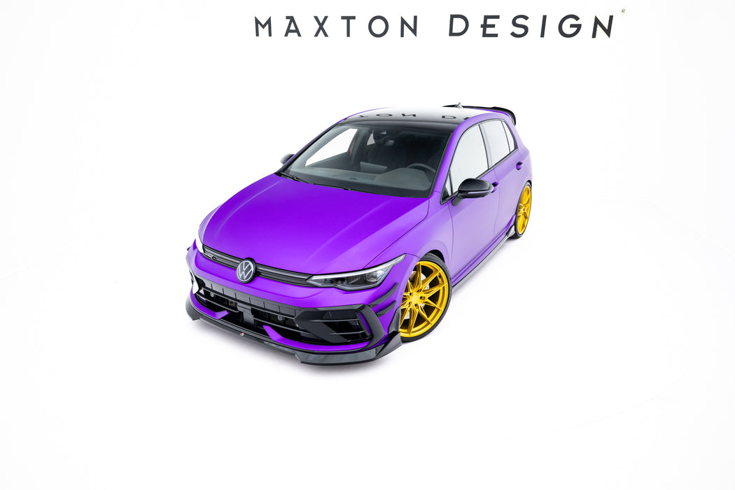 Maxton Design Front Splitter V.4 Volkswagen Golf R Mk8 Facelift