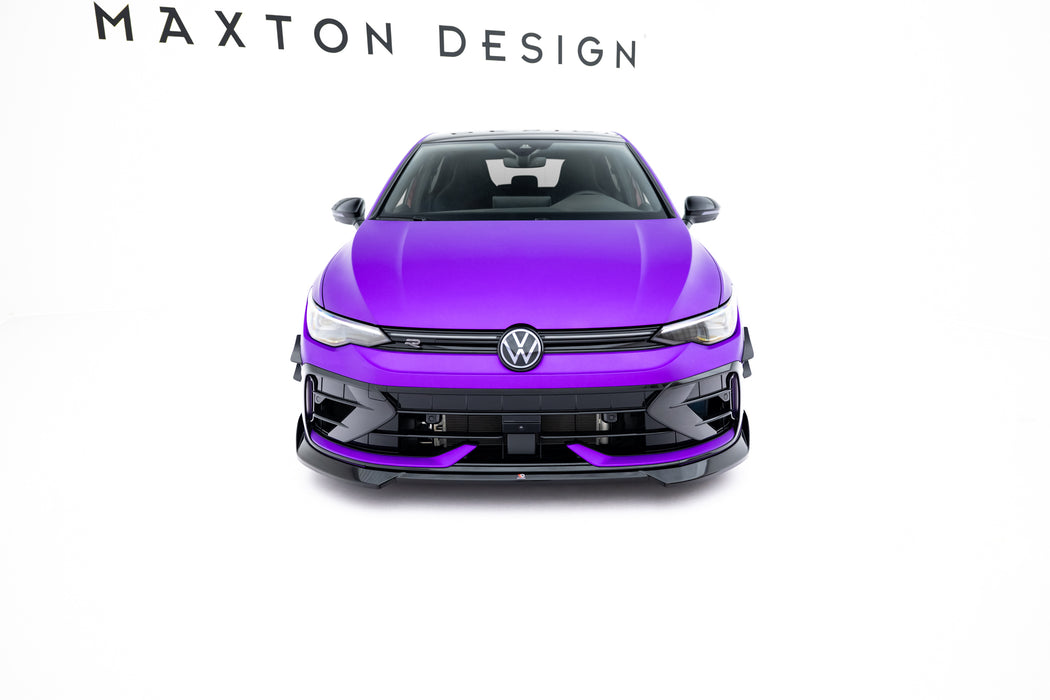 Maxton Design Front Splitter V.4 Volkswagen Golf R Mk8 Facelift