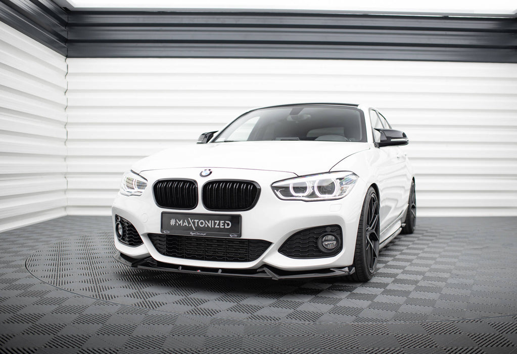 Maxton Design Front Splitter V.5 BMW 1 M-Pack / M140i F20 Facelift