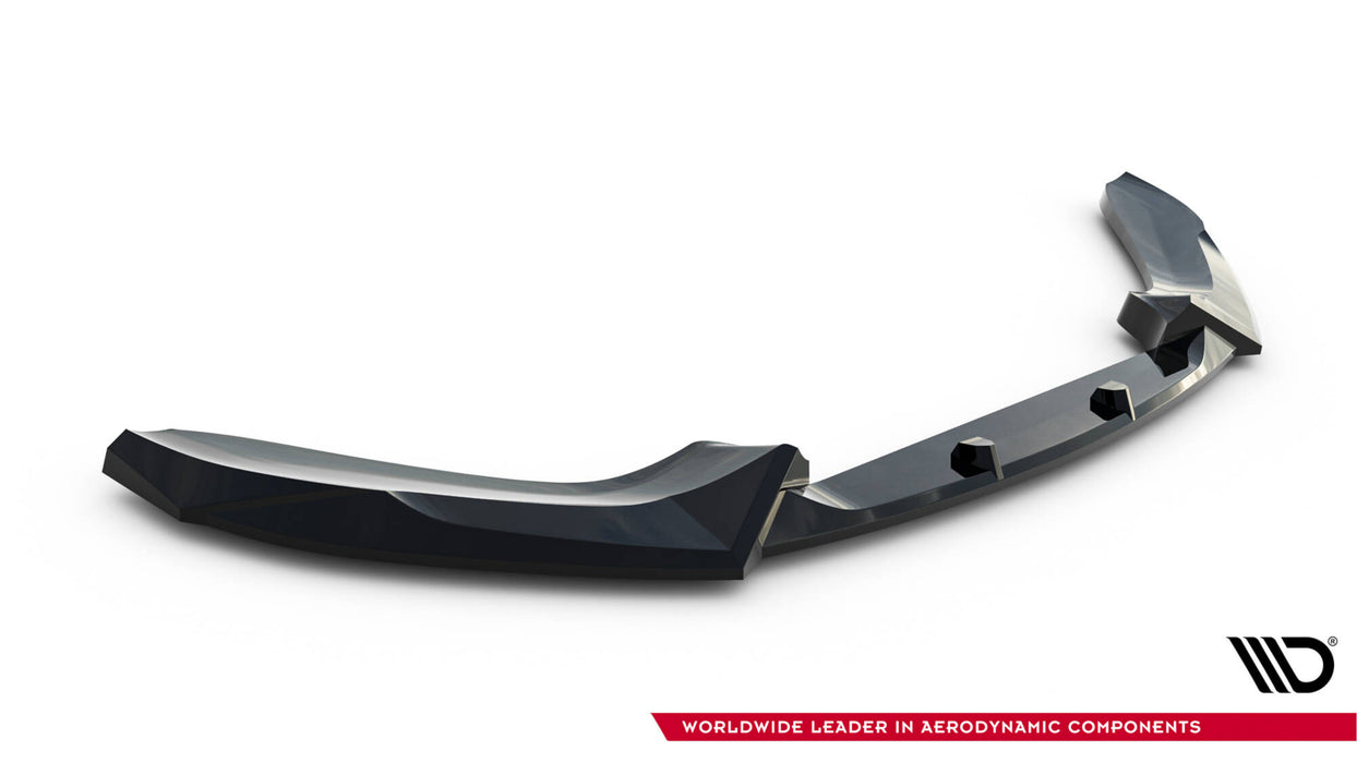 Maxton Design Front Splitter V.5 BMW 1 M-Pack / M140i F20 Facelift