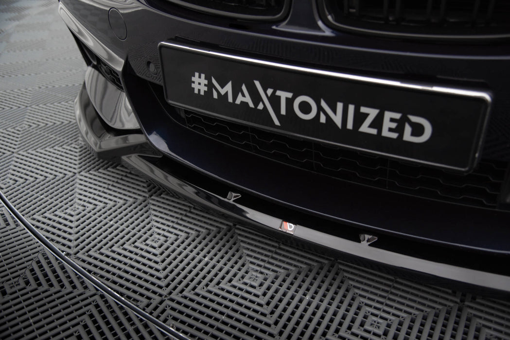 Maxton Design Front Splitter V.5 BMW 4 Coupe / Gran Coupe / Cabrio M-Pack F32 / F36 / F33