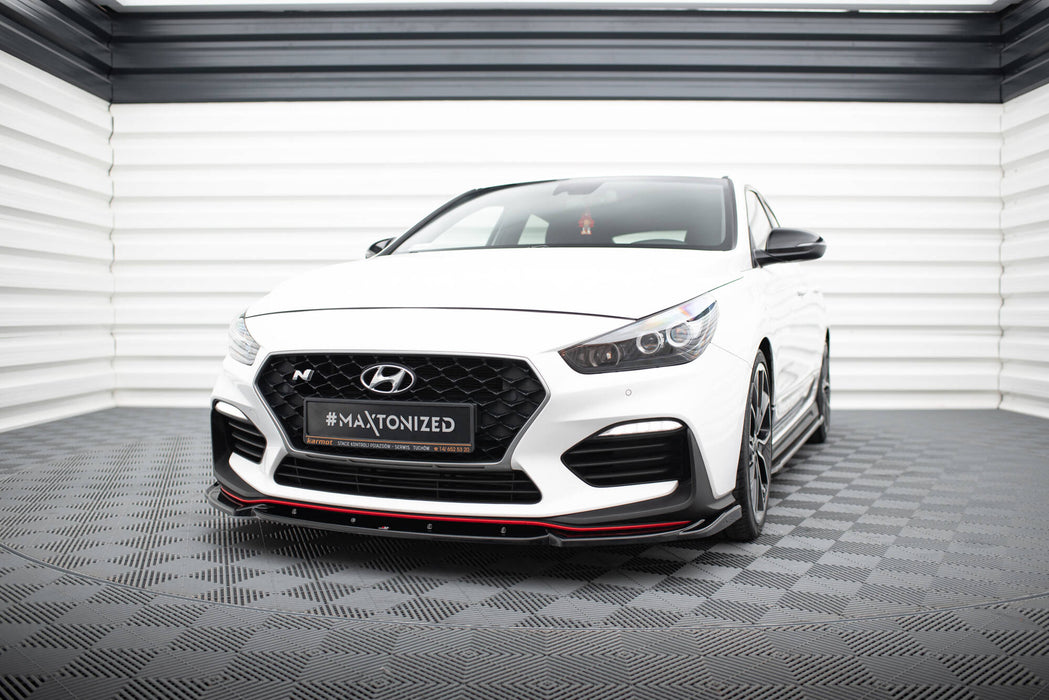 Maxton Design Front Splitter V.5 Hyundai I30 N Mk3 Hatchback/ Fastback