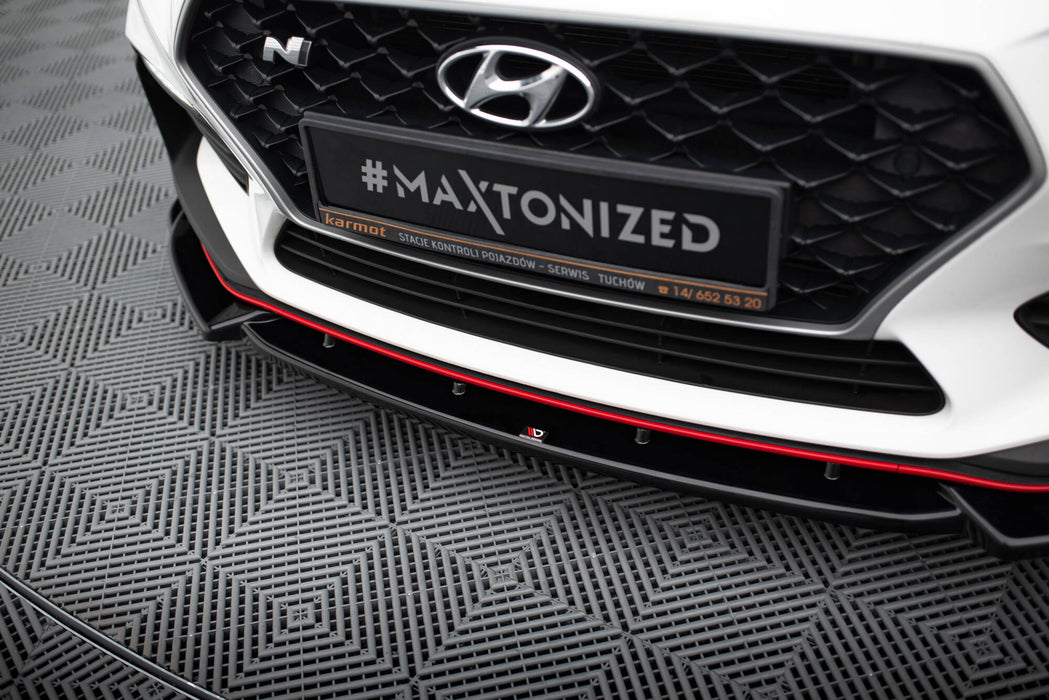 Maxton Design Front Splitter V.5 Hyundai I30 N Mk3 Hatchback/ Fastback