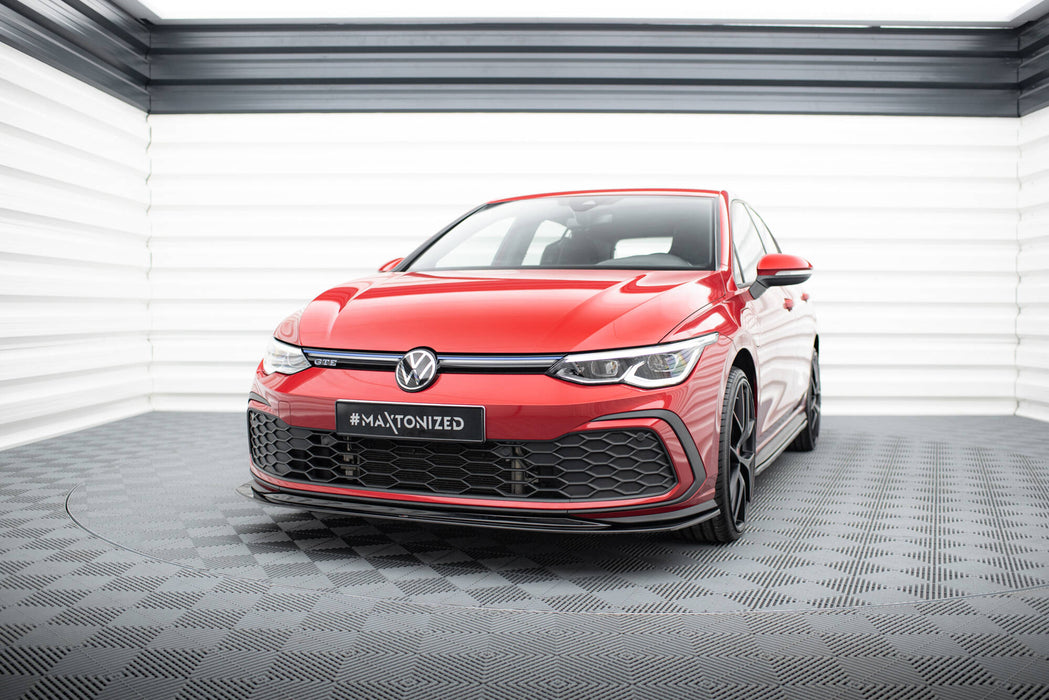 Maxton Design Front Splitter V.5 Volkswagen Golf GTI / GTE / GTD / R-Line Mk8