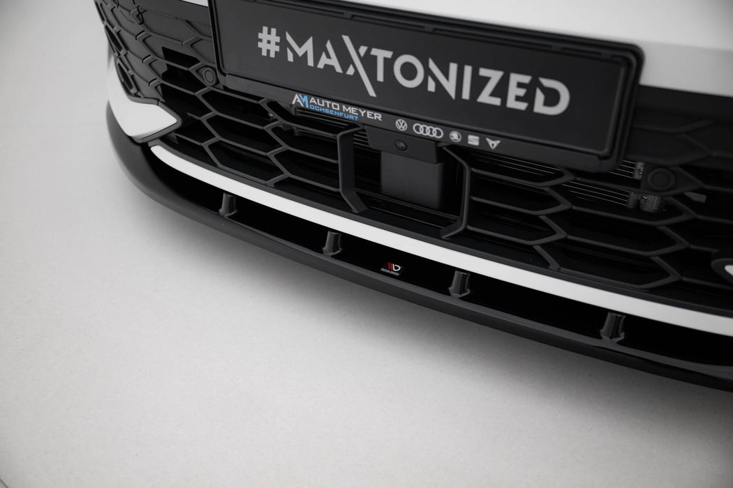 Maxton Design Front Splitter V.5 Volkswagen Golf GTI / GTE / R-Line Mk8 Facelift