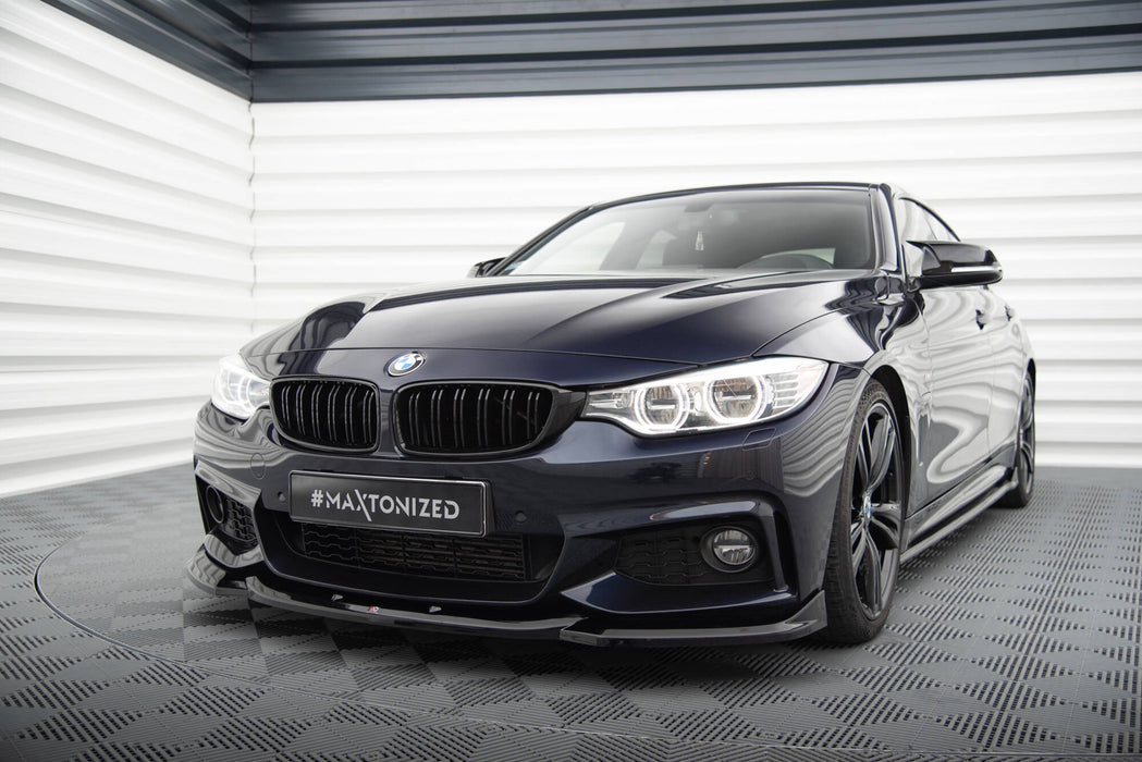 Maxton Design Front Splitter V.6 BMW 4 Coupe / Gran Coupe / Cabrio M-Pack F32 / F36 / F33