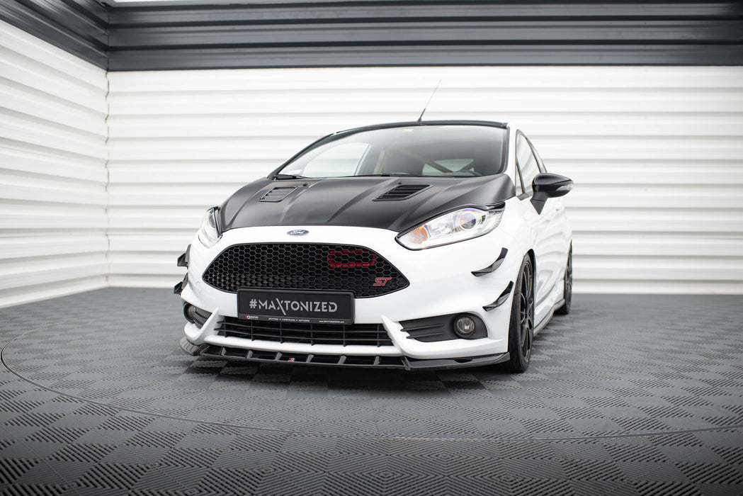 Maxton Design Front Splitter V.6 Ford Fiesta ST Mk7 Facelift