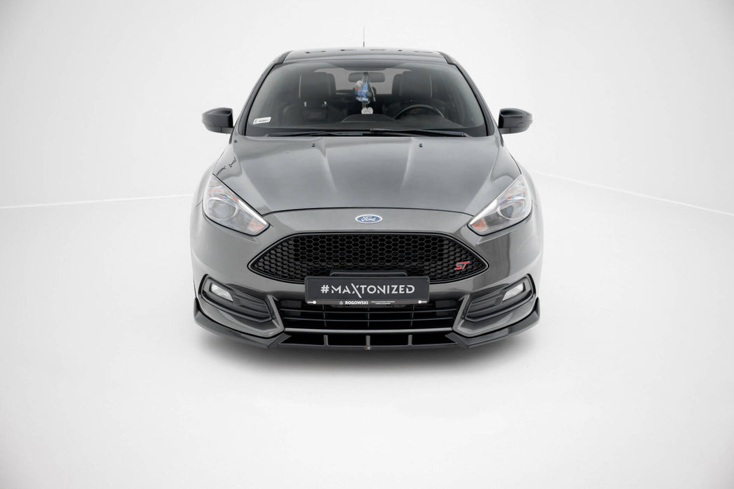 Maxton Design Front Splitter V.6 Ford Focus ST Mk3 Facelift