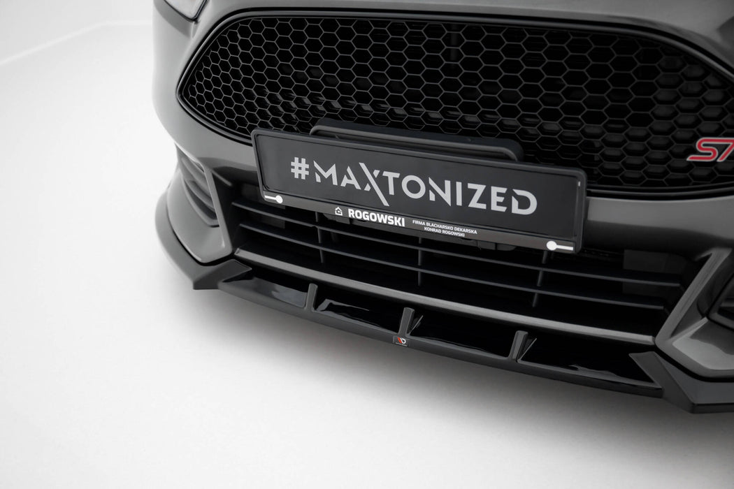 Maxton Design Front Splitter V.6 Ford Focus ST Mk3 Facelift