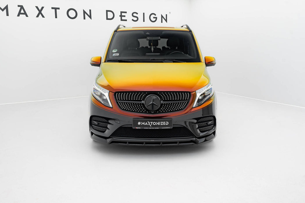 Maxton Design Front Splitter V.6 Mercedes-Benz V-Class AMG-Line W447 Facelift