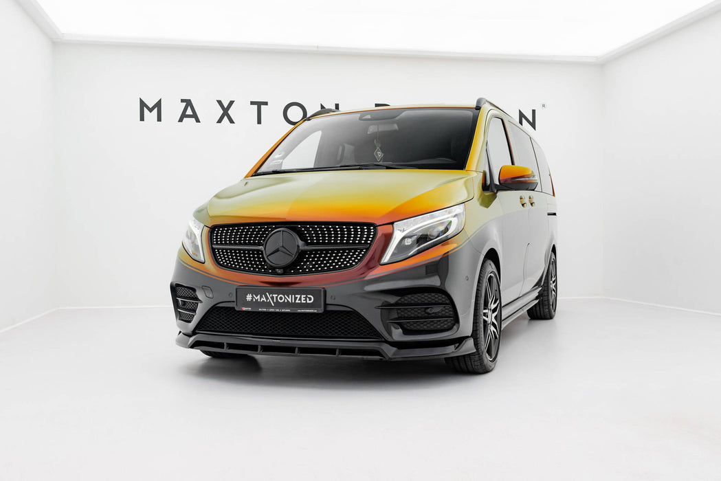 Maxton Design Front Splitter V.6 Mercedes-Benz V-Class AMG-Line W447 Facelift